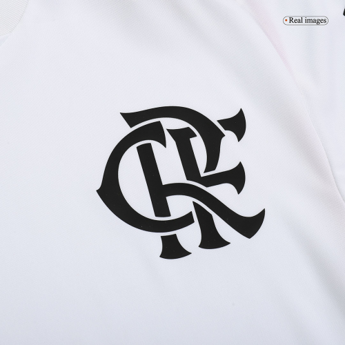 CR Flamengo Pre-Match Jersey White Replica 2023/24