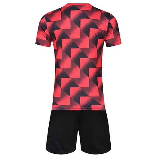 Customize Team Jersey Kit(Shirt+Short) Red 728