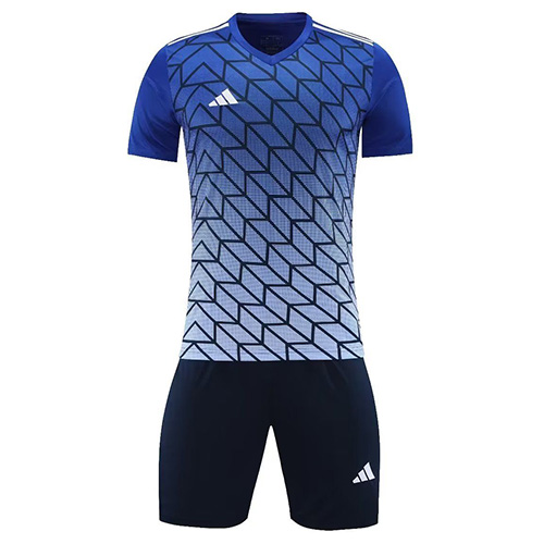 Customize Team Jersey Kit(Shirt+Short) Blue 731