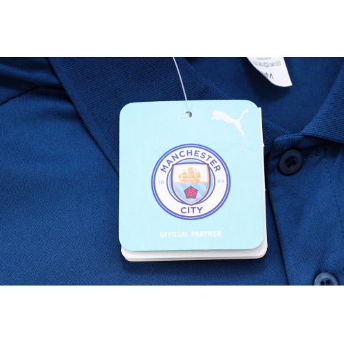 Manchester City Core Polo Shirt Navy 2022/23