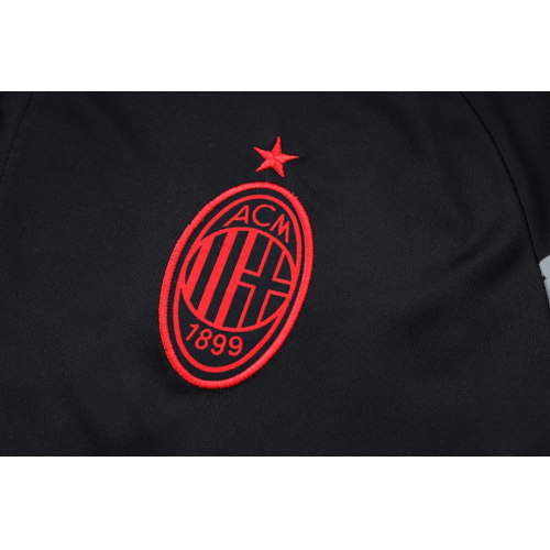 AC Milan Core Polo Shirt Black 2023/24