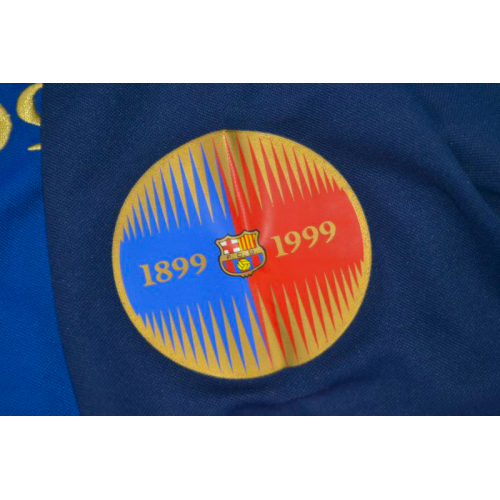 Retro Barcelona Home Long Sleeve Jersey 1999/00