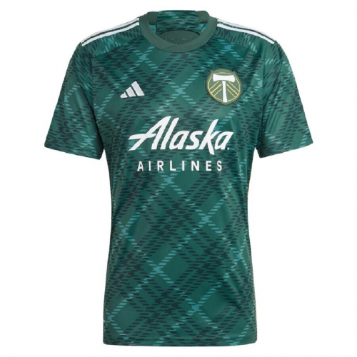 Portland Timbers Home Jersey Portland Plaid Kit Replica 2023