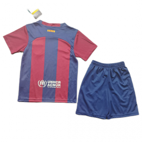 Kids Barcelona Home Jersey Kit 2023/24