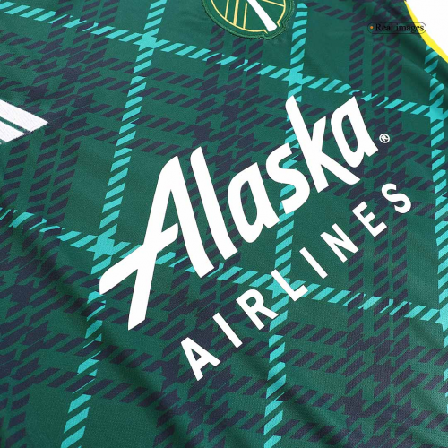 Portland Timbers Home Jersey Portland Plaid Kit Replica 2023