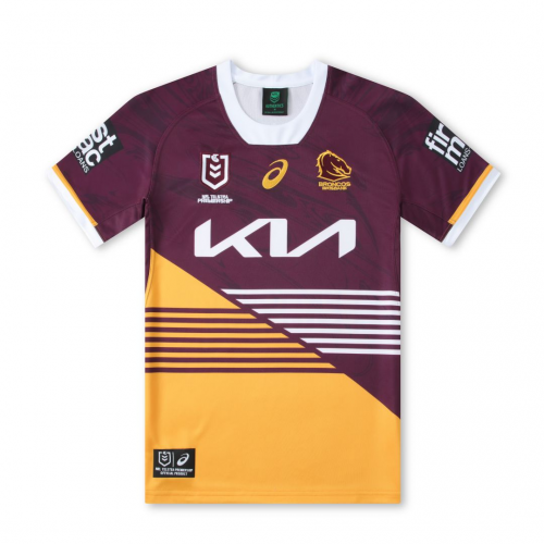 2023 Brisbane Broncos Home NRL Rugby Jersey