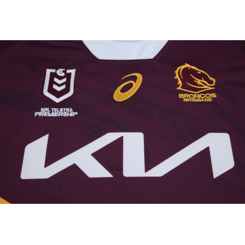 2023 Brisbane Broncos Home NRL Rugby Jersey