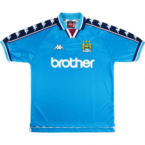 Manchester City Retro Home Jersey 1997/99