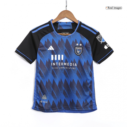 Kids San Jose Earthquakes Home Jersey Kit 2023