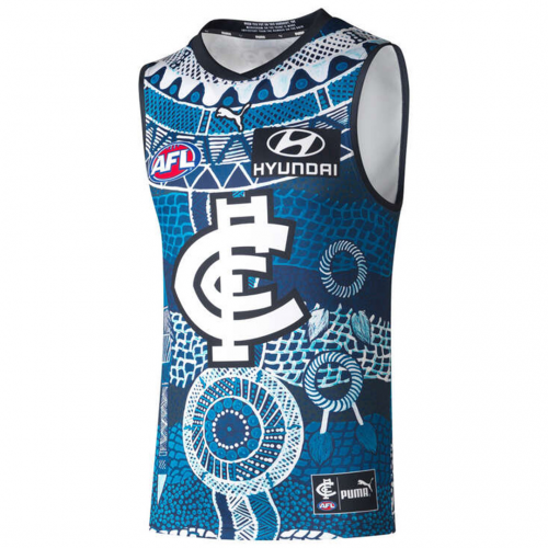 Men's Carlton Blues Indigenous Guernsey 2023