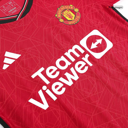 Manchester United Home Jersey Player Version 2023/24