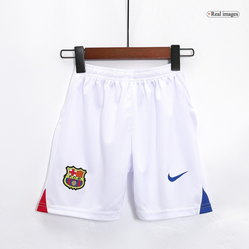 Kids Barcelona Away Jersey Kit 2023/24