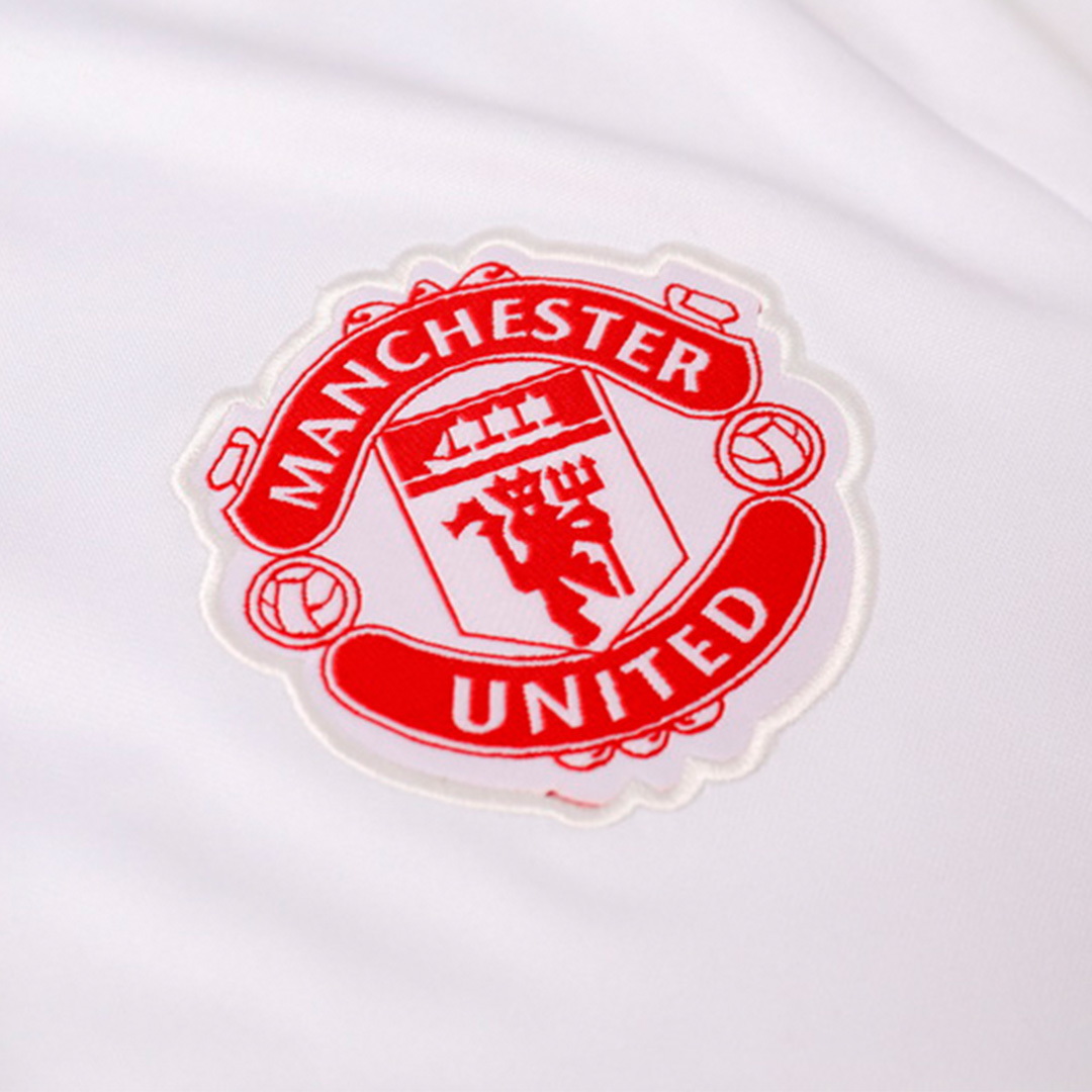 Manchester United Zipper Sweatshirt Kit(Top+Pants) 2023/24