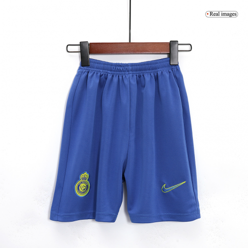 Kids Al Nassr Home Kit Jersey+Shorts 2023/24