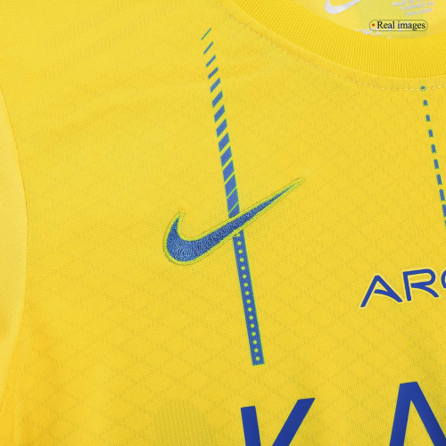 Kids Al Nassr Home Kit Jersey+Shorts 2023/24