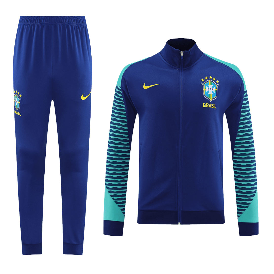 Brazil Training Jacket Kit (Jacket+Pants) Blue 2023/24