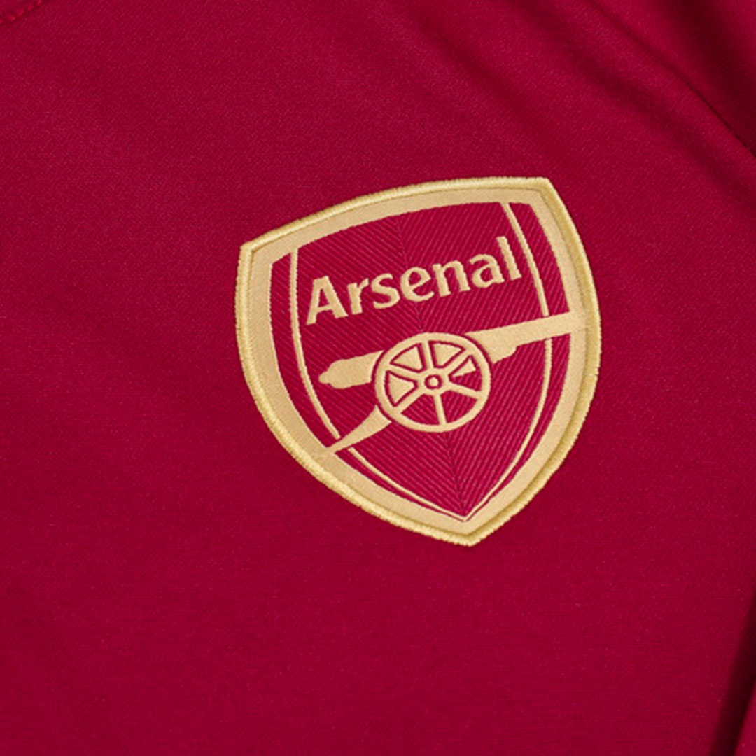 Arsenal Zipper Sweatshirt Kit(Top+Pants) Red 2023/24