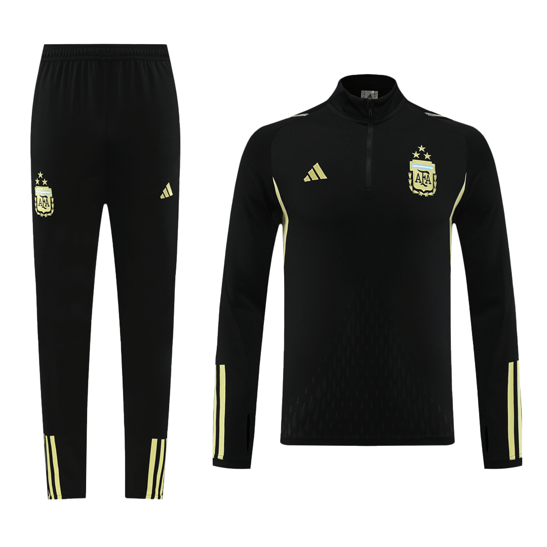 Argentina 3 Stars Zipper Sweatshirt Kit(Top+Pants) 2023/24