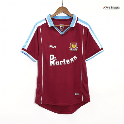 West Ham United Retro Jersey Home 1999/01