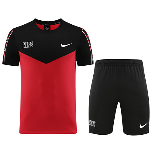 NK-ND03 Customize Team Jersey Kit(Shirt+Short) Red