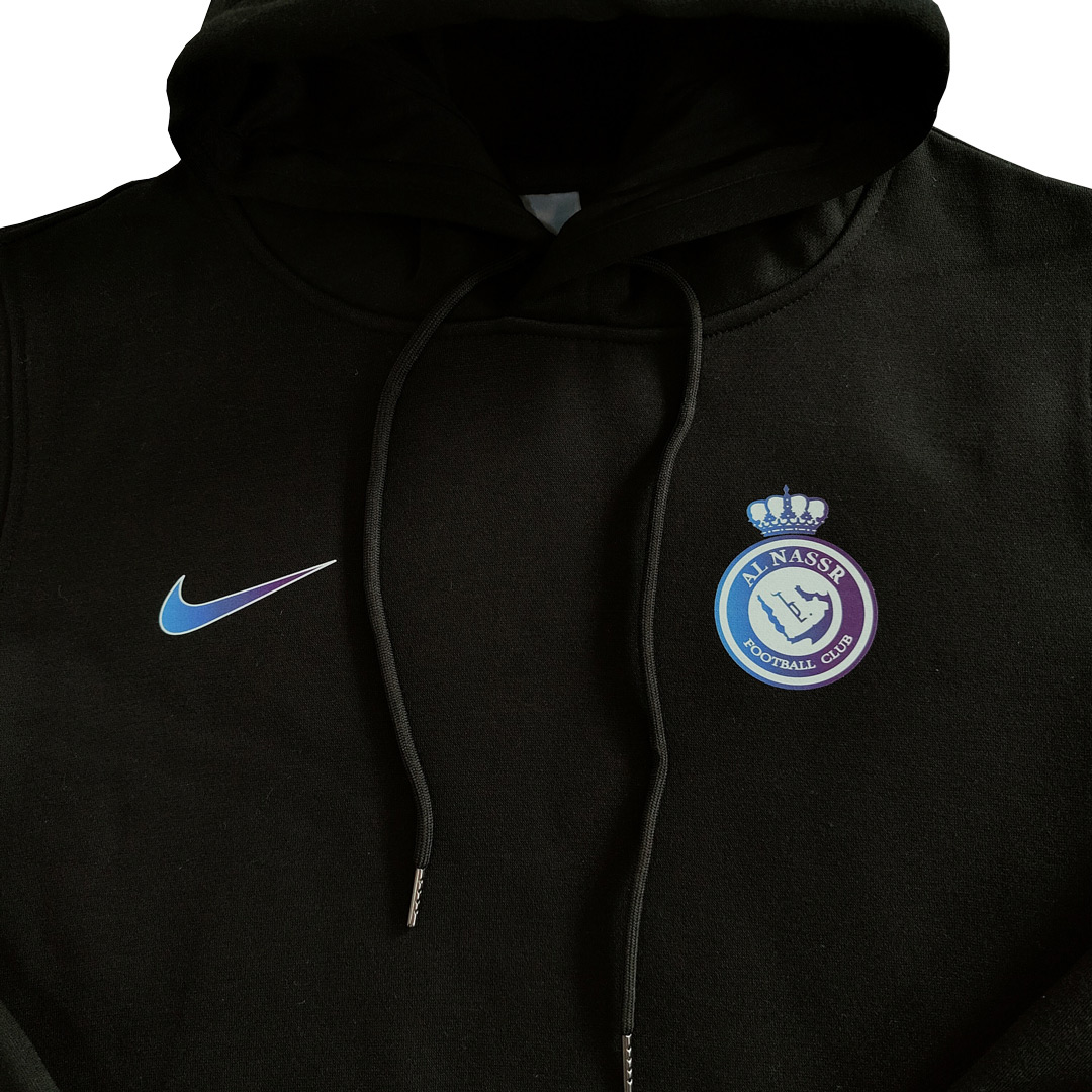 Al Nassr Sweater Hoodie Black 2023/24