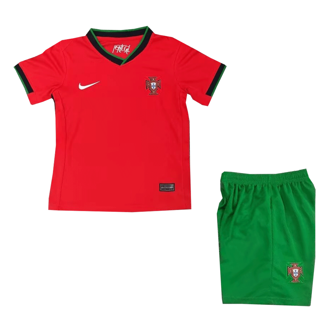 Kids Portugal Home Kit EURO 2024