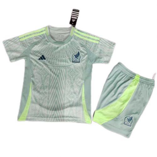 Kids Mexico Away Kit Jersey+Shorts 2024