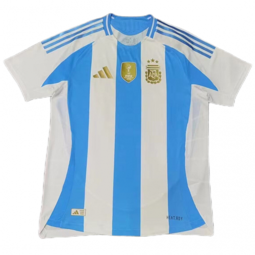 Messi #10 Argentina Home Jersey Player Version Copa America 2024