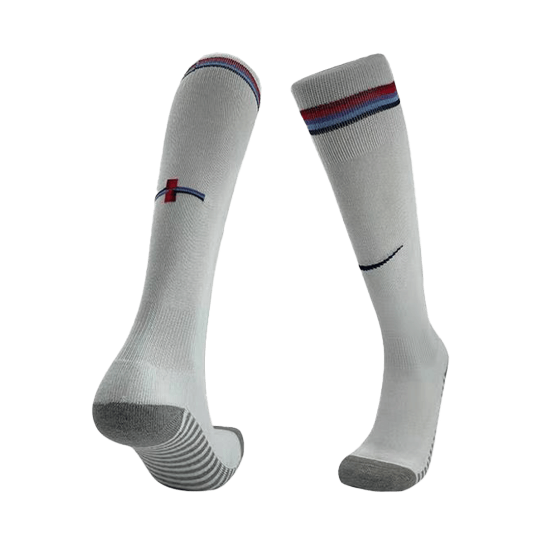 Kids England Home Soccer Socks 2024