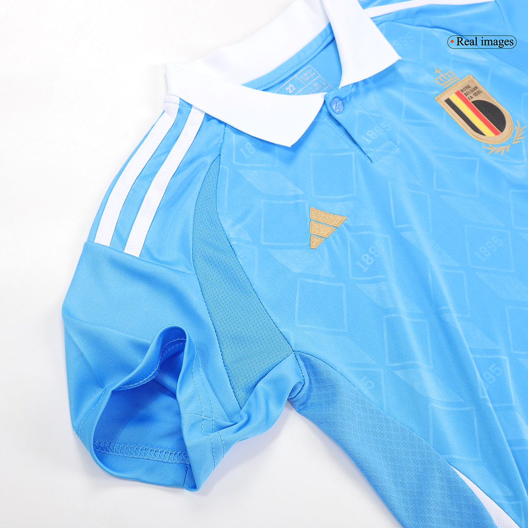 Kids Belgium Away Jersey Kit Euro 2024