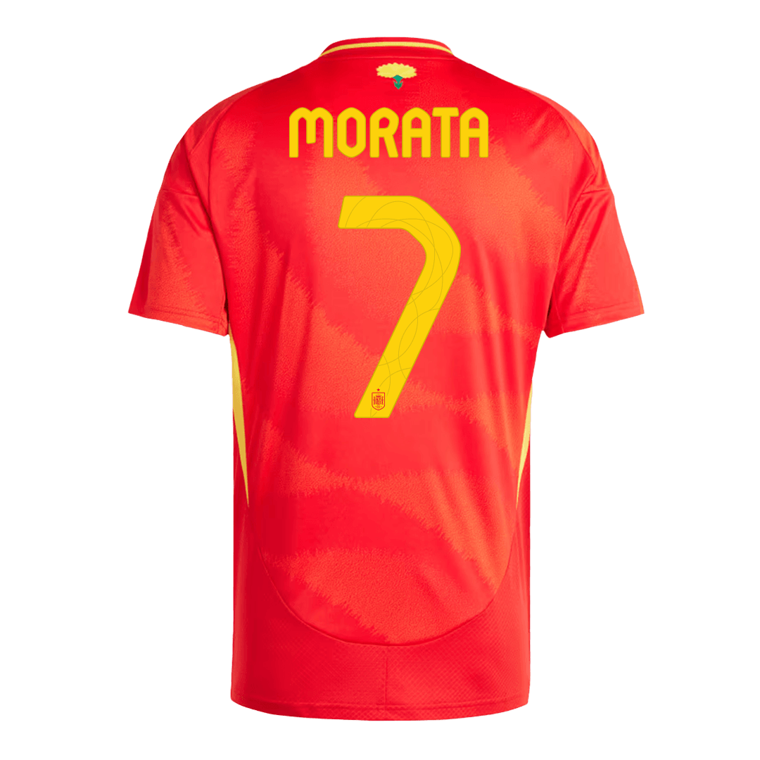 [Super Replica] MORATA #7 Spain Home Jersey Euro 2024