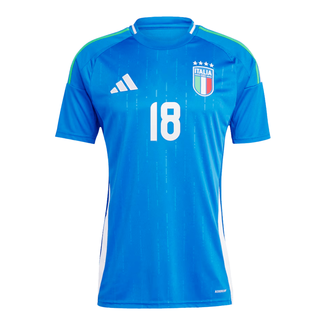 [Super Replica] BARELLA #18 Italy Home Jersey Euro 2024