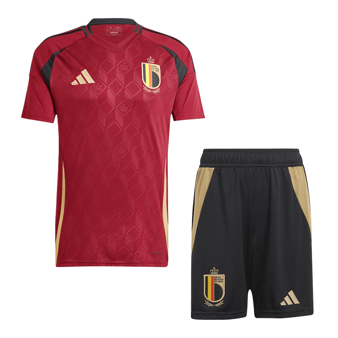 Men's Belgium Home Kit Euro 2024