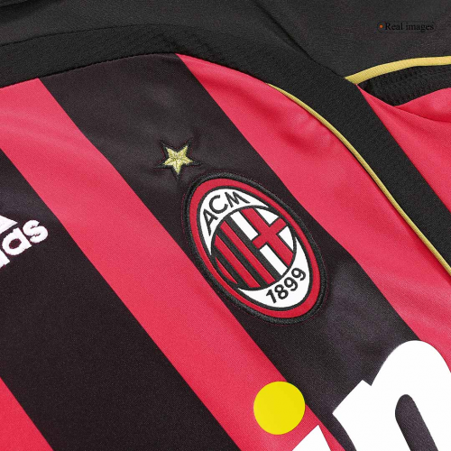 AC Milan Retro Jersey Home Long Sleeve 2006/07