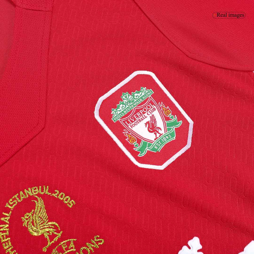 Retro Liverpool UCL Final Home Jersey 2005