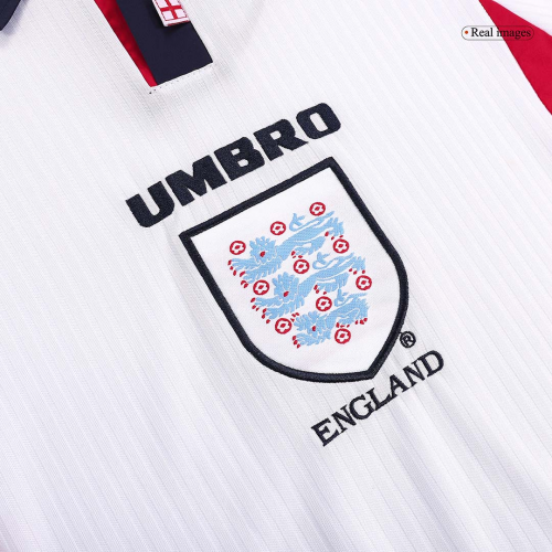 Retro England Home Long Sleeve Jersey World Cup 1998