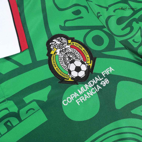 Retro Mexico Home Jersey World Cup 1998