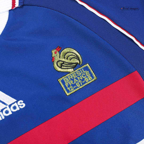 Retro France Home Jersey World Cup 1998