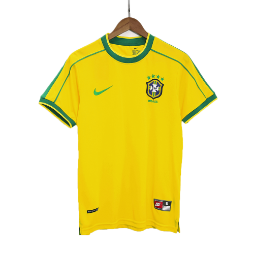 Retro Brazil Home Jersey World Cup 1998