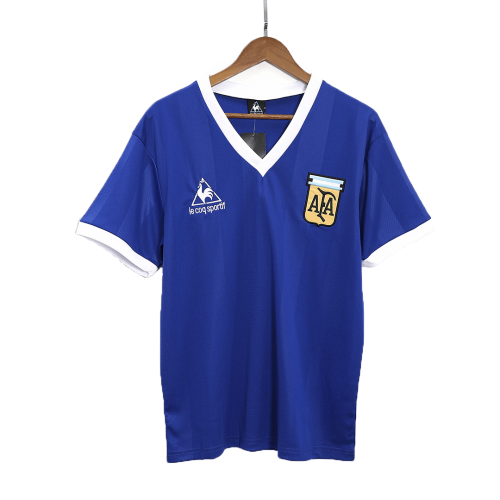 Retro Argentina Away Jersey World Cup 1986