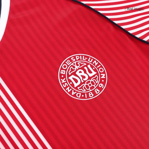 Classic Denmark Home Jersey 1986