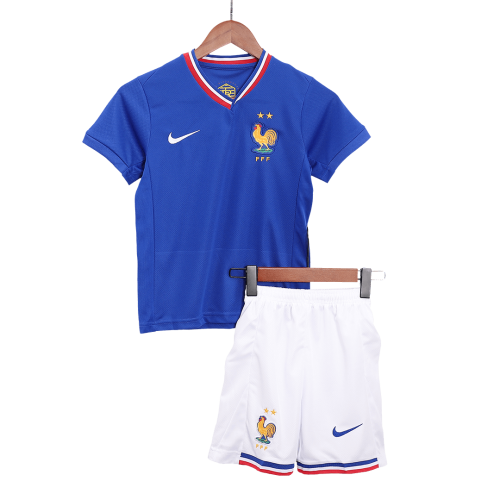 Kids France Home Kit Euro 2024