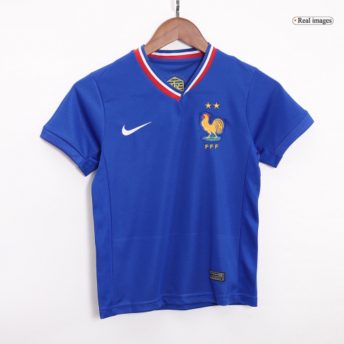 Kids France Home Kit Euro 2024