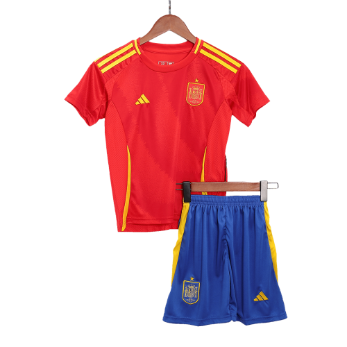 [Super Replica] Kids Spain Home Kit EURO 2024