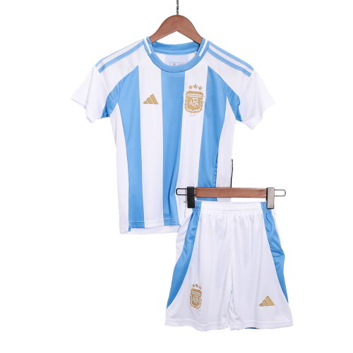 Kids Argentina Home Kit Copa America 2024