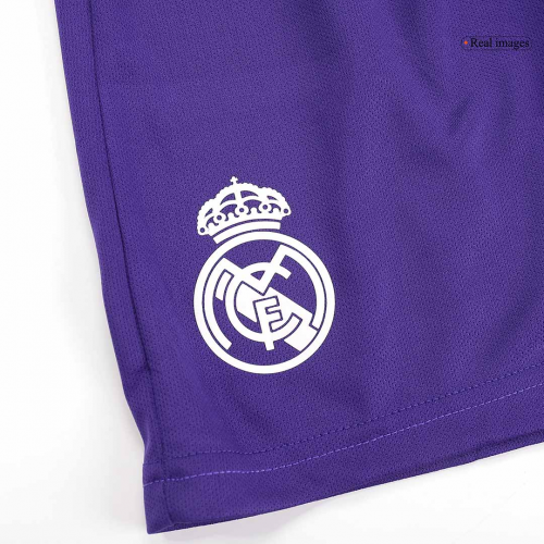 Kids Real Madrid Y-3 Fourth Jersey Kit Purple 2023/24