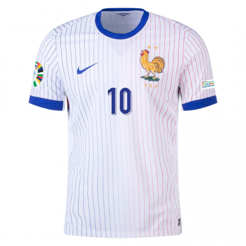 MBAPPE #10 France Away Jersey Player Version Euro 2024