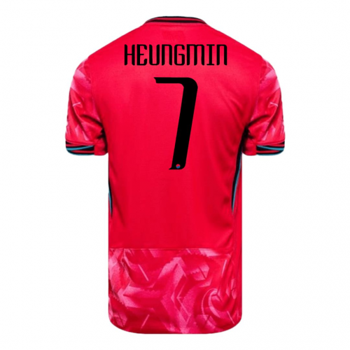 HEUNGMIN #7 South Korea Home Jersey 2024