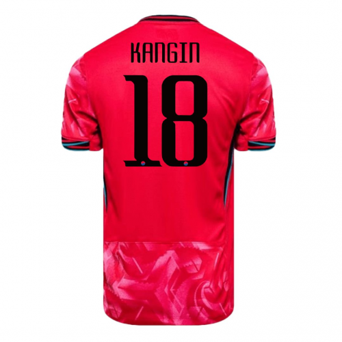 KANGIN #18 South Korea Home Jersey 2024