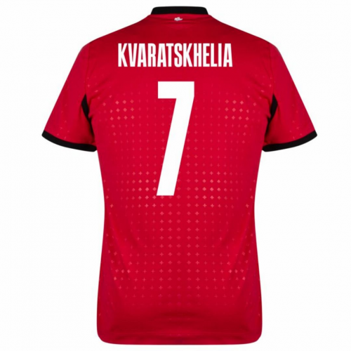 KVARATSKHELIA #7 Georgia Third Jersey Euro 2024